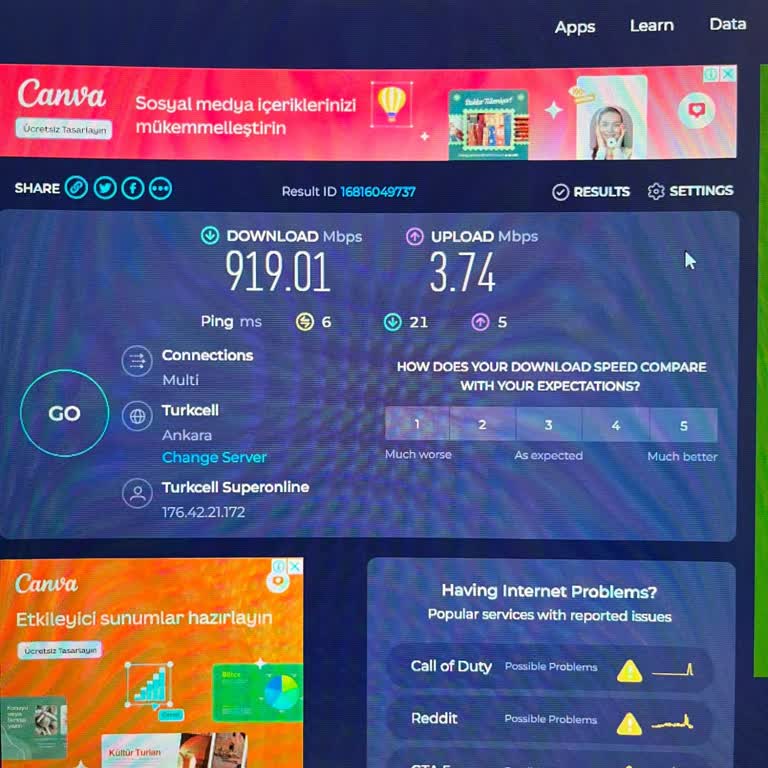 Superonline Upload Hızım 25Mbps Den 3Mbps'ye Düştü