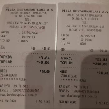 Domino's Sipariş Gecikmesi Ve Yanıltıcı Taahhüt