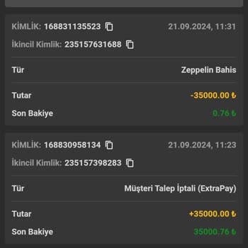 Extrabet Bakiyemi Yedi 35 Bin