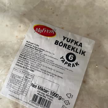 Favori Gıda Myfresh Yufkanın Küflü Çıkması