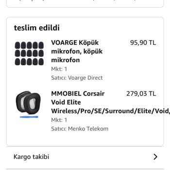 Amazon Ve Kolay Gelsin Kargom Kayıp