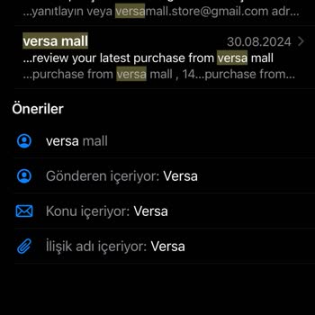 Versa Mall Store 2 Aydır Uğraşıyorum İademi Alamadım