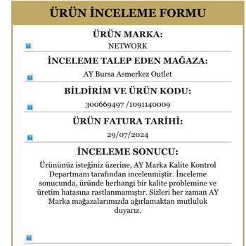 Network İade Hakkında.