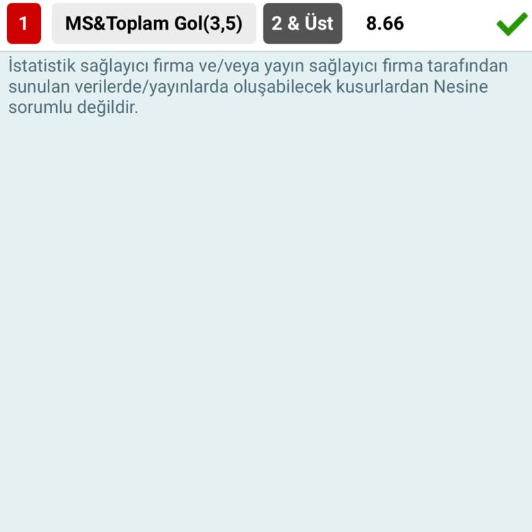 Nesine Kazandığım Kuponun Ödemesinde Eksik Tutar Sorunu