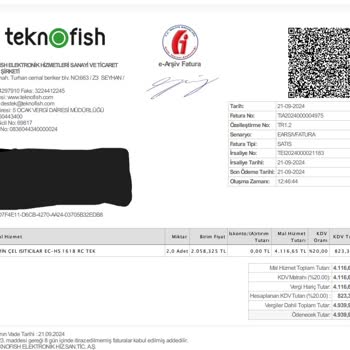 Hepsiburada Teknofish Ten Aldığım Yanlış Ve Kusurlu Ürün Geldi