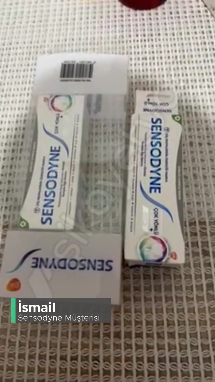 Sensodyne Marka Ürün Ambalajdan Küçük Çıktı! videonun kapak resmi