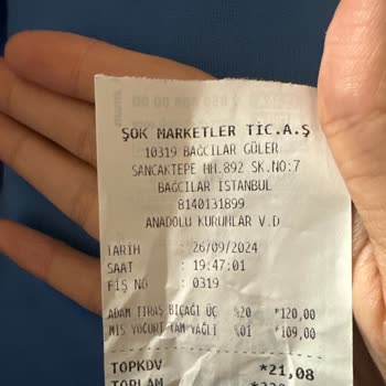 Şok Market Raf Ve Kasa Fiyat Farkı