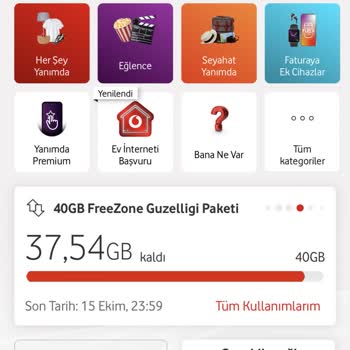 Sınırsız Pass Hakları ve İnternet Paketi Sorunu