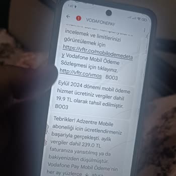 Vodafone Pay Pay İle Ödeme