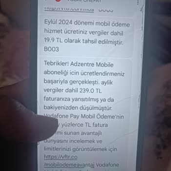 Vodafone Pay Pay İle Ödeme