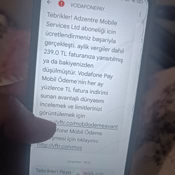 Vodafone Pay Pay İle Ödeme