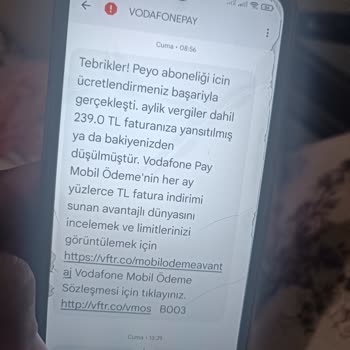 Vodafone Pay Pay İle Ödeme