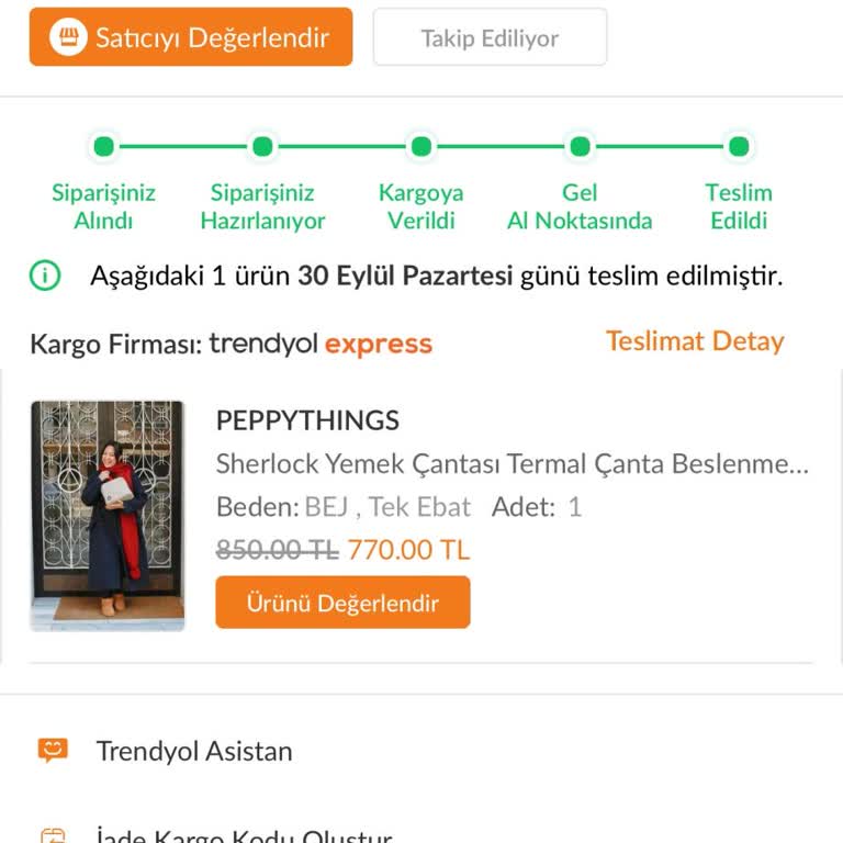 Trendyol Pudo Sipariş Dolap Kapağı Açılmadı