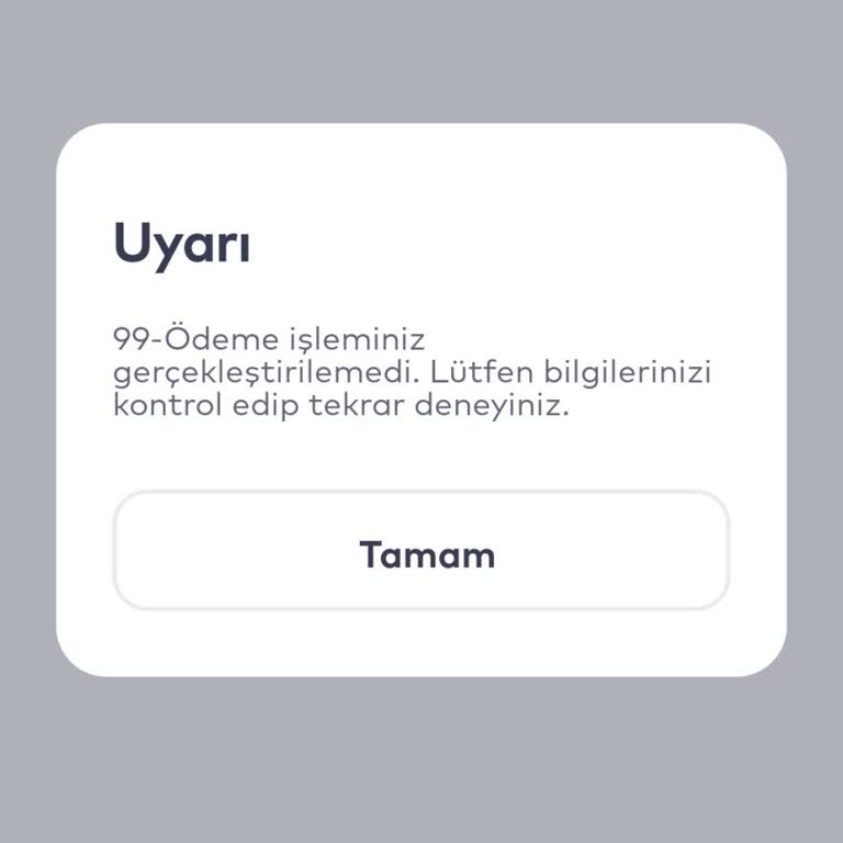 Belbim (İstanbulkart) Mavi Kart Aldım Abonman Yüklemek İstediğimde Hata Veriyor!