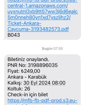 Obilet Bilet İadesi İçin