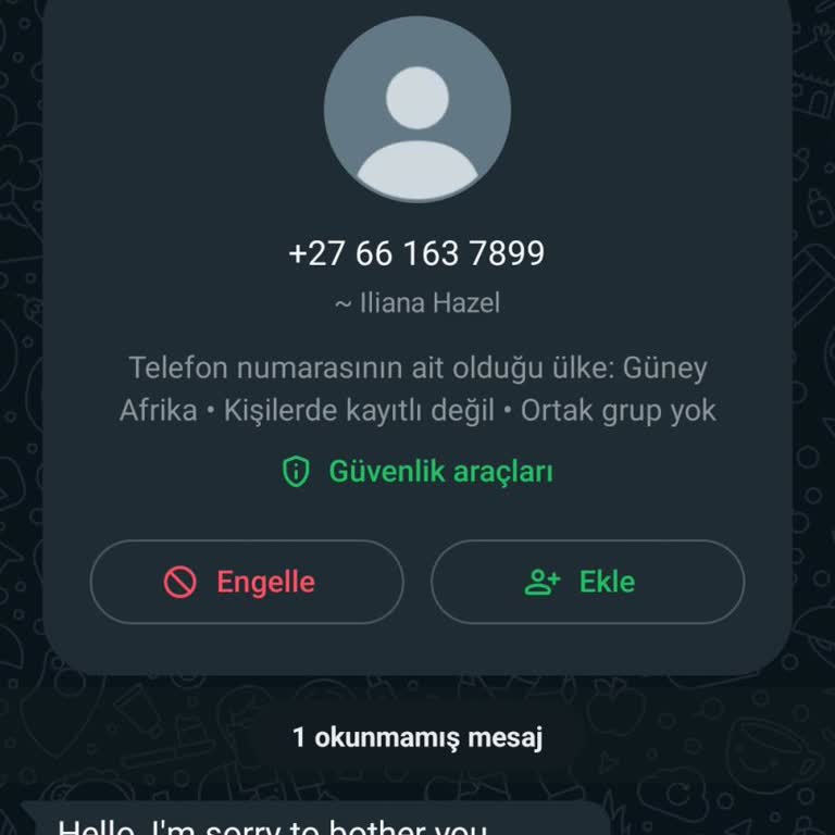 WhatsApp +27 Numara WhatsApp