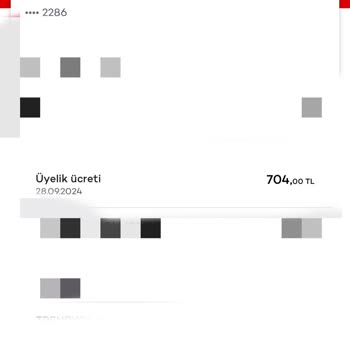Akbank Üyelik Ücreti Olarak Kesilen Paranın İade Edilmesini Talep Ediyorum