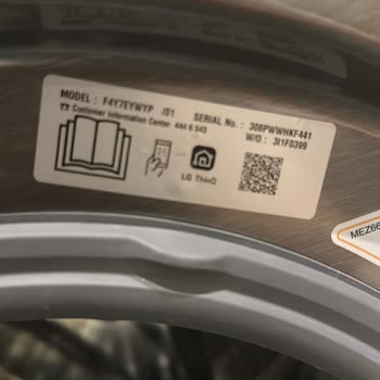 LG Çamaşır Makinesi Körük Lastiği Küflendi