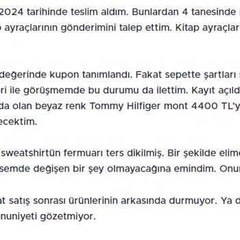 Amazon.com.tr Satış Sonrası Müşteri Memnuniyetini Gözetmiyor