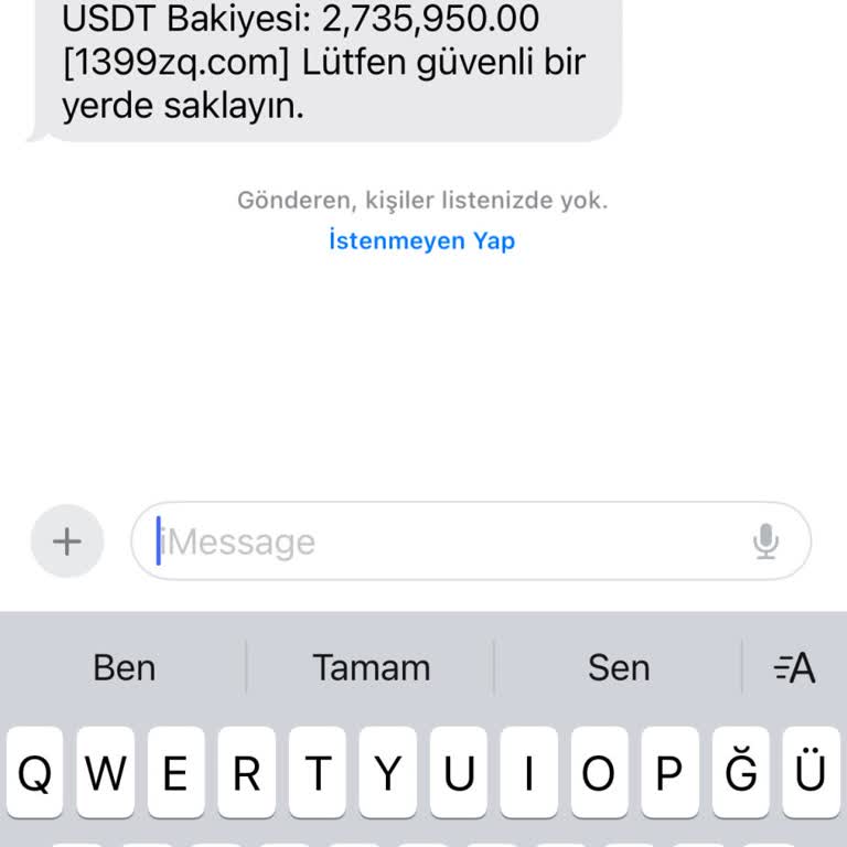 Meta Finansal Hesabın Eklendi Mesajı