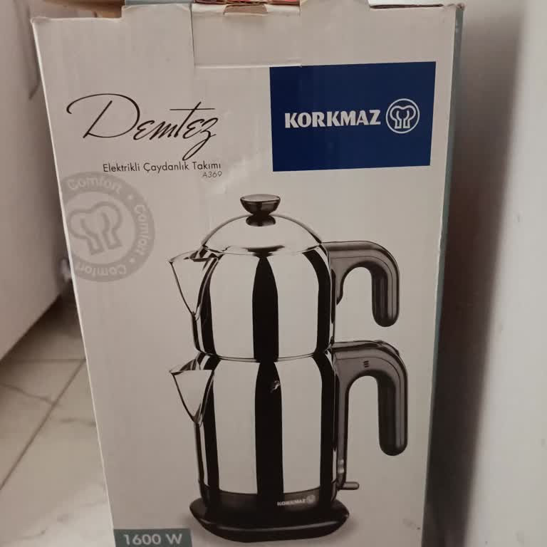 Korkmaz Mutfak Eşyaları Korkmaz Çay Makinesi Yüksek Sesle Çalışma