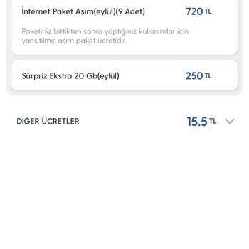 Turkcell Fatura Aşımında Haksız Ücretlendirme