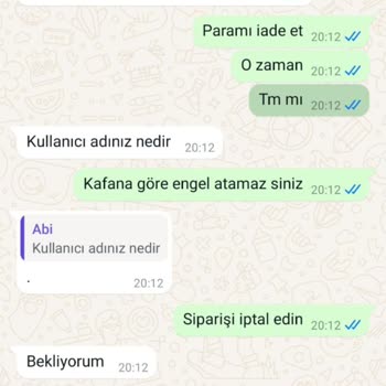 Paytr Paramın Atılmasını Talep Ediyorum