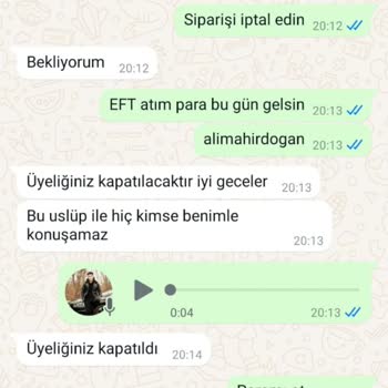 Paytr Paramın Atılmasını Talep Ediyorum