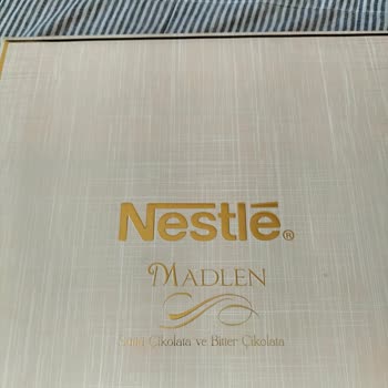 Nestle Madlen Çikolata Tadı Kokusu Deterjan Sinmiş Bir Kokusu Var
