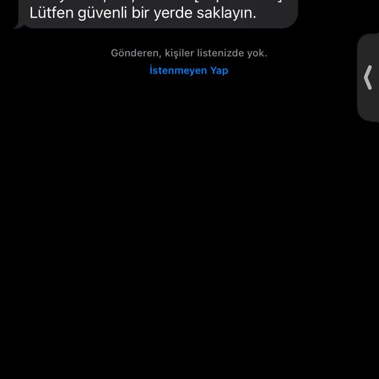Meta Haberim Olmadan Böyle Bir Mesaj Geldi