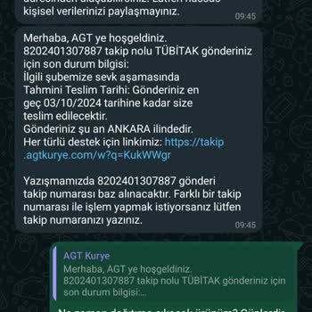AGT Kurye | aynigunteslim.com AGT Kargonun Kötü Hizmet Sunumu