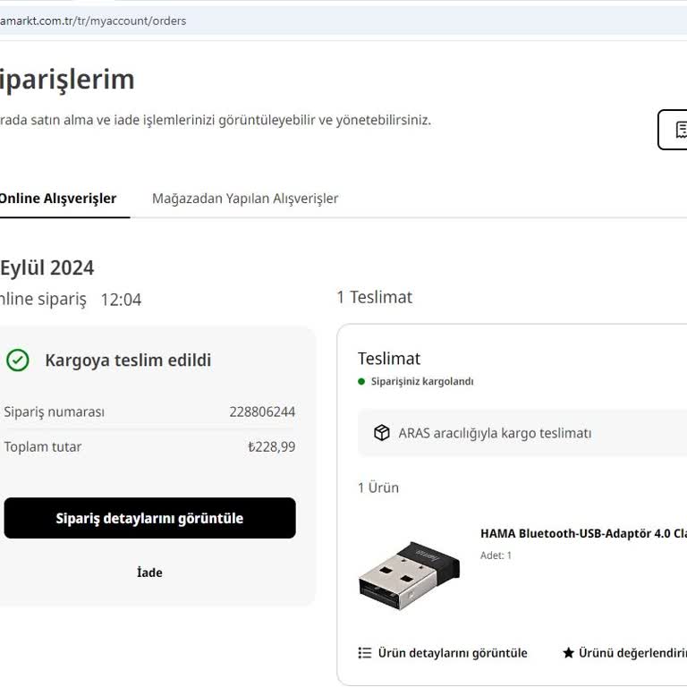 Media Markt Online Alışveriş Ve İade Sürecindeki Aymazlık