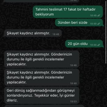 AGT Kurye Ve Haftalardır Teslim Olmayan Kartım