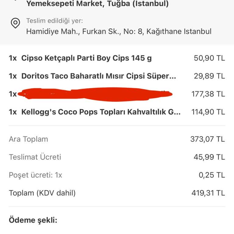 Yemek Sepeti Market 2 Al 1 Öde