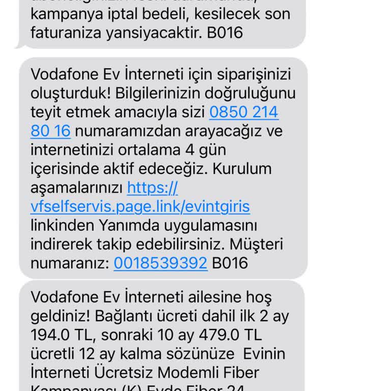 Vodafone Ev İnterneti Kurulum