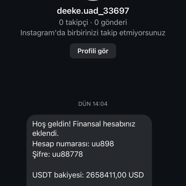 Meta Yanlış Gönderilen Mesaj Ve Hesap Bilgileri Hakkında Şikayet