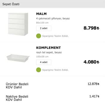 IKEA İlgisizliği Ürünün Arkasında Durmaması