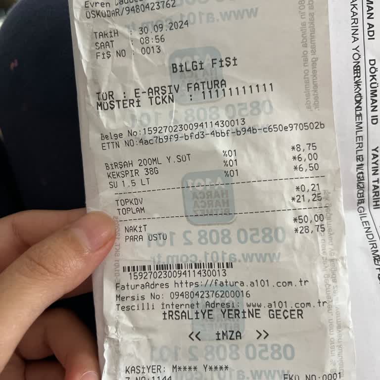 A101 Çalışanının Nezaketsizliği Ve Rencide Edici Davranışları