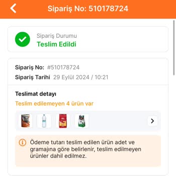 Migros Siparişimi Teslim Etmiyor!