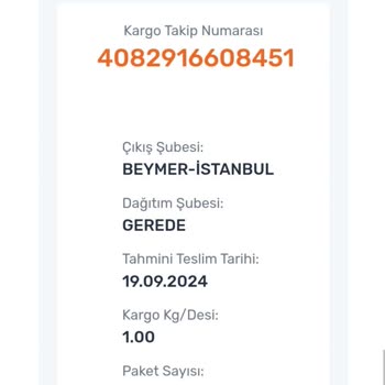 Aras Kargo Her Zamanki Gibi...