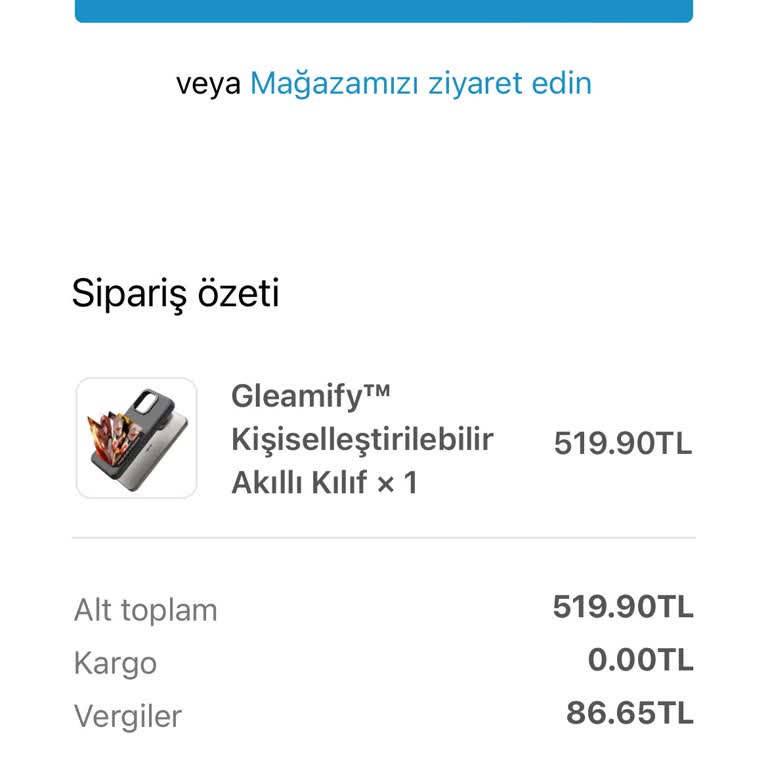 Gleamify.com.tr Siparişimi Göndermiyor Ücretimi İade Alamıyorum