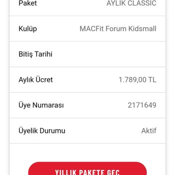 MACfit | İzmir Macfit Benden Habersiz Üyelik Başlatıp Hesabımdan Para Çekti