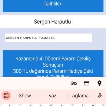 Kazandırio Çekiliş Sonuçları Şikayeti
