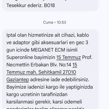 Superonline'dan Taşınma Kabusu: Eksik Parça ve Yanıltıcı Mesajlar