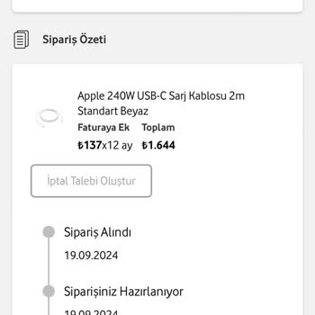 Vodafone Yanımda Uygulamasında İade Sorunu ve Müşteri Hizmetleri Desteği Eksikliği