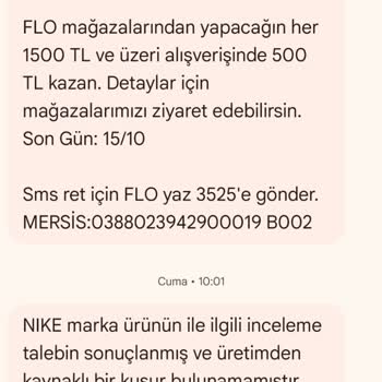 FLO Ayakkabı FLO, Nike Ayakkabı Sorunu