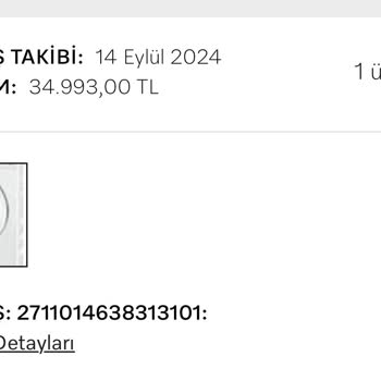 Miele Ürün Sevki Yapmıyor