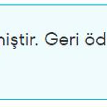 A101 İstek Dışında Sipariş İptali, Eksik İade Tutarı.