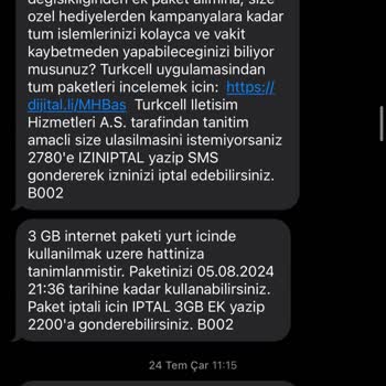 Yanlış Taahhütlü Paket ve Yüksek Cayma Bedeli