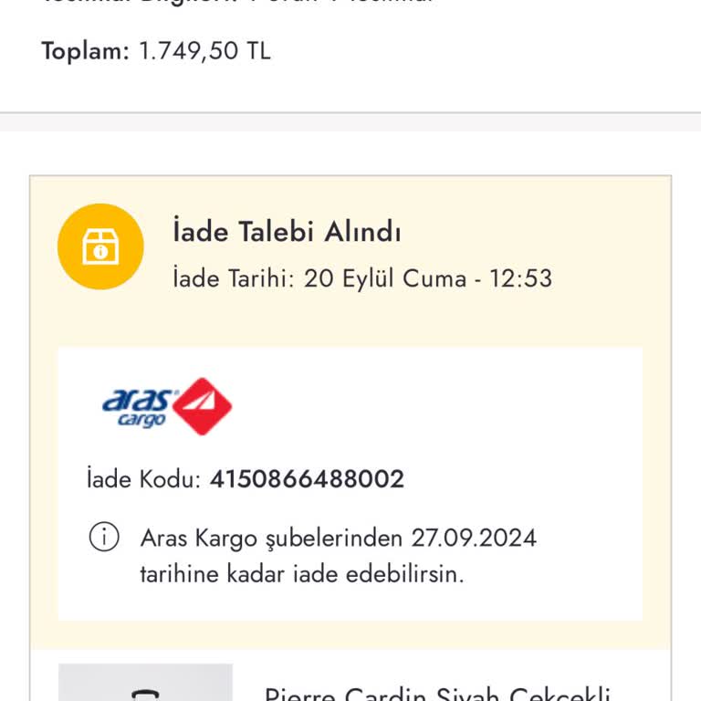 Boyner İademe Ne Olacak